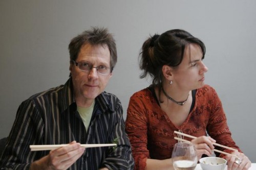 paul_dorothee Paul & Dorothee enjoying their food