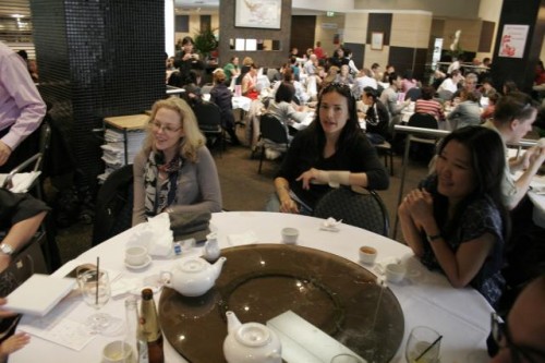 table Natasha, Miya, Jamie